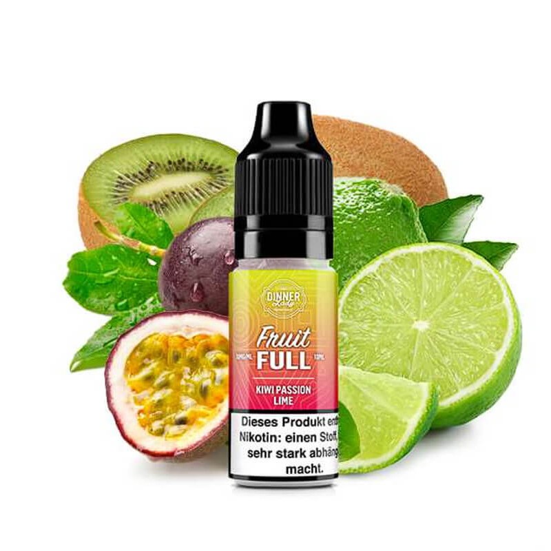 Dinner Lady Nikotinsalz FRUIT FULL Kiwi Passion Li...