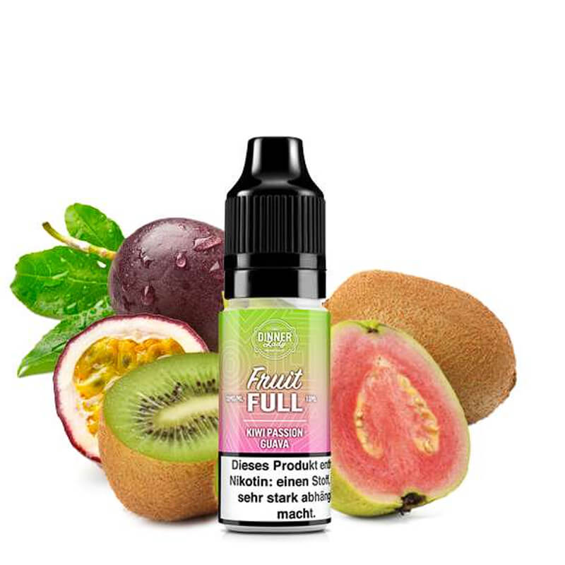 Dinner Lady Nikotinsalz FRUIT FULL Kiwi Passion Gu...