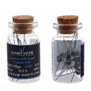 (10x) Vandy Vape Prebuilt Ni80 Superfine MTL Fused...