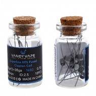 (10x) Vandy Vape Prebuilt Ni80 Superfine MTL Fused...