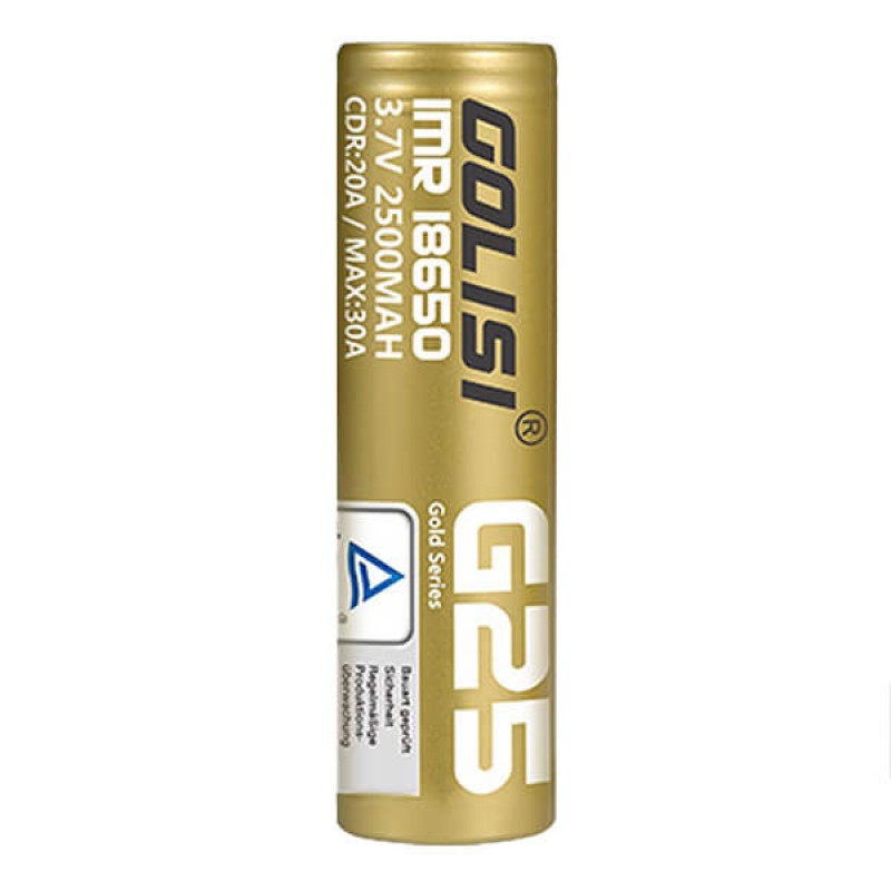 Golisi G25 18650 2500mAh Akku