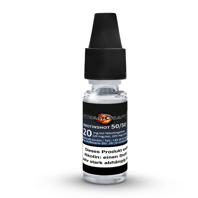 SteamCraft 50/50 Shot 20mg
