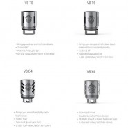 (3x) SMOK TFV8 Verdampferkopf