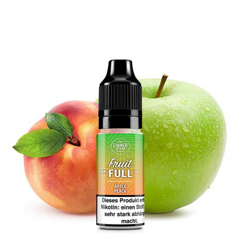 Dinner Lady Nikotinsalz FRUIT FULL Apple Peach