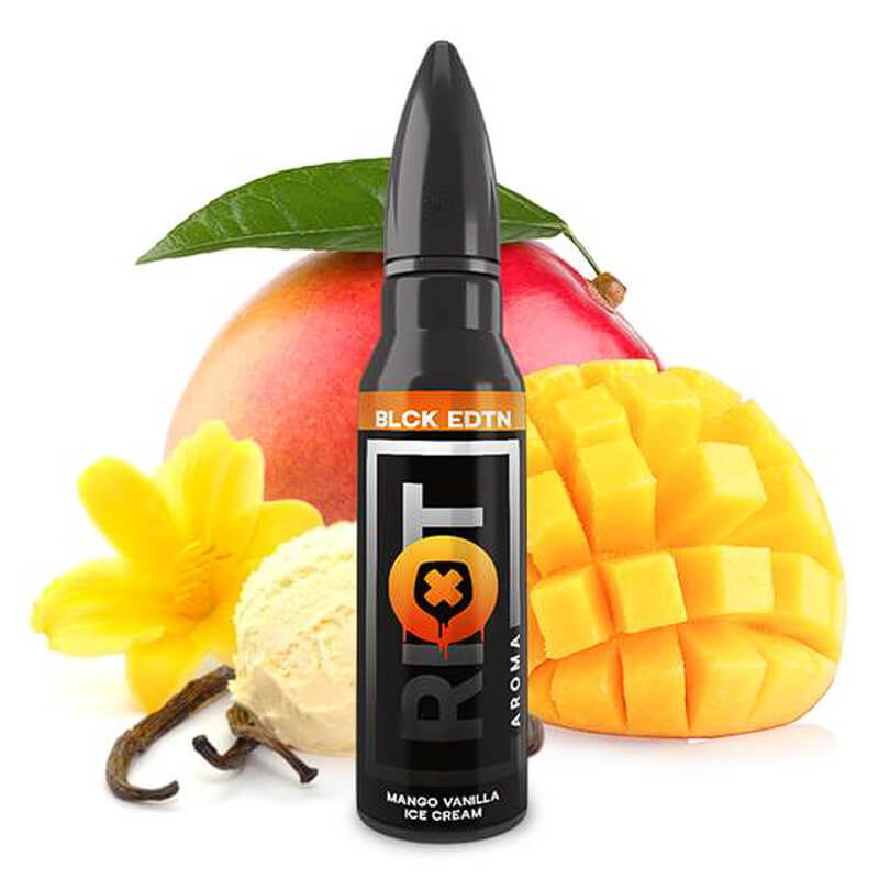 Aroma Riot Squad Black Edition Mango Vanilla Ice C...