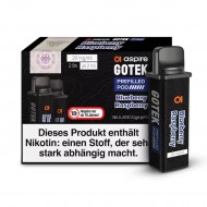 (2x) Aspire GoTek Pod Blueberry Raspberry