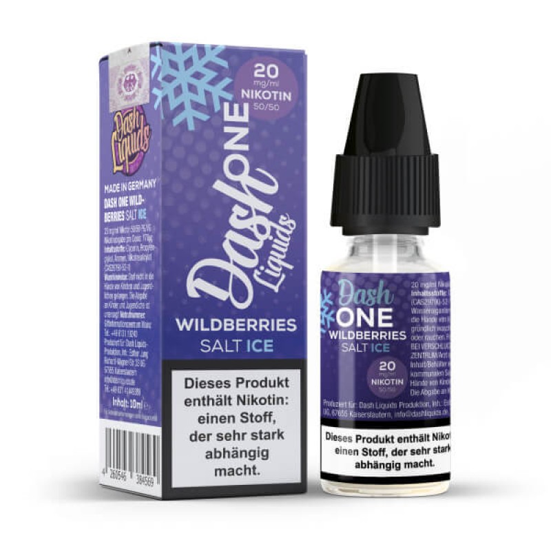 Dash One Wildberries Ice Nikotinsalz