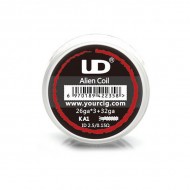 (10x) UD Prebuilt Kanthal A1 Alien Coils 0.15 Ohm