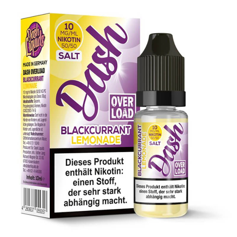 Dash Overload Blackcurrant Lemonade Nikotinsalz
