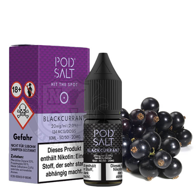 Pod Salt Blackcurrant Nikotinsalz