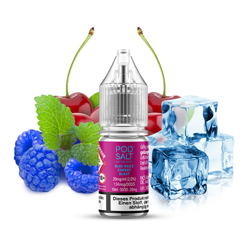 Pod Salt XTRA Blue Razz Cherry Blast Nikotinsalz