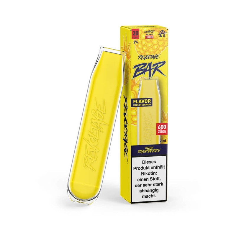 Revoltage Bar E-Zigarette Yellow Raspberry