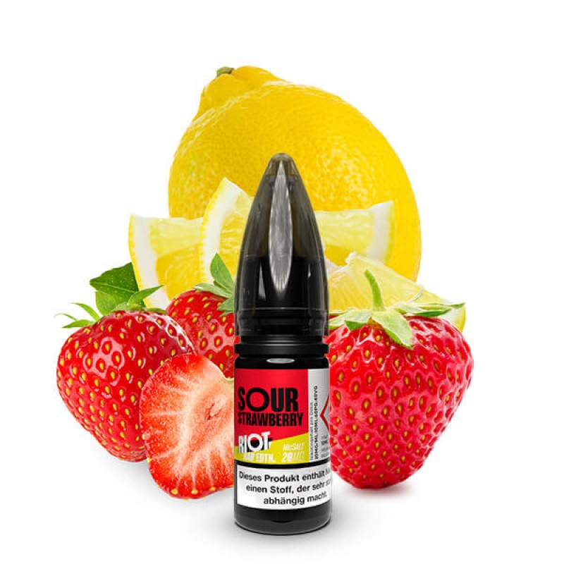 Riot Squad Bar Edition Sour Strawberry Nikotinsalz
