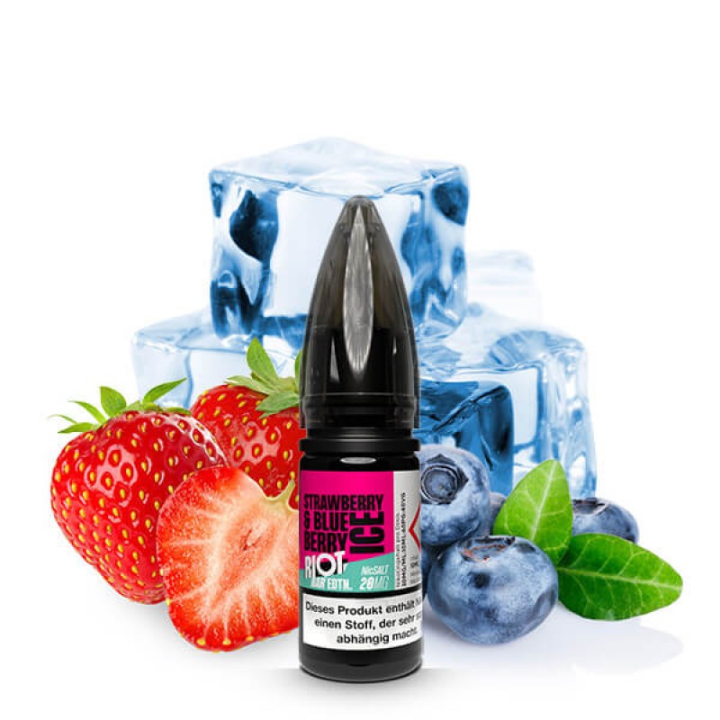 Riot Squad Bar Edition Strawberry Blueberry Ice Ni...