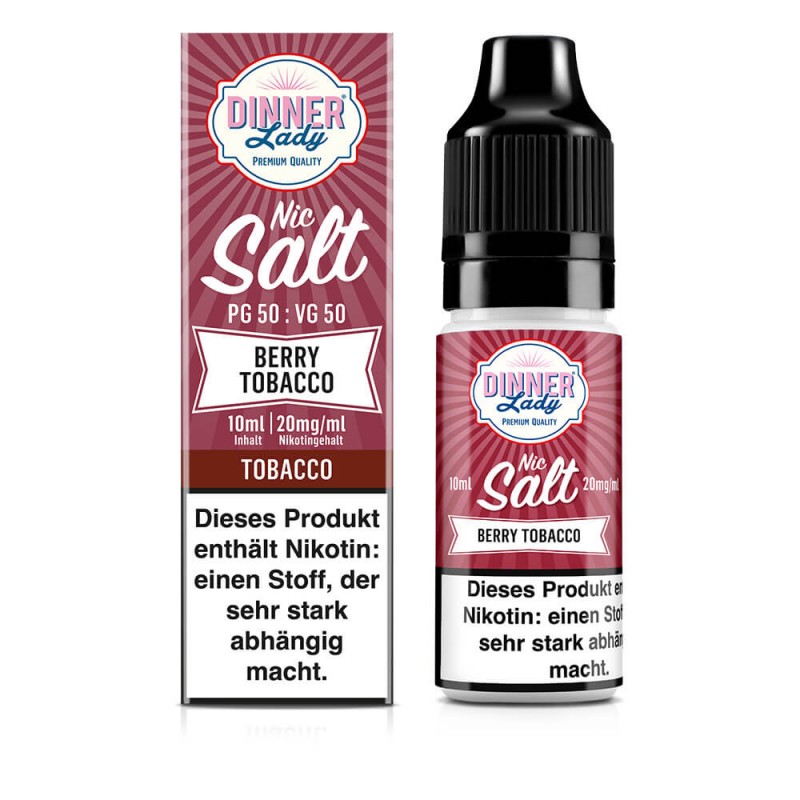 Dinner Lady Nikotinsalz Berry Tobacco