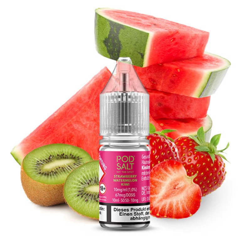 Pod Salt XTRA Strawberry Watermelon Kiwi Nikotinsa...