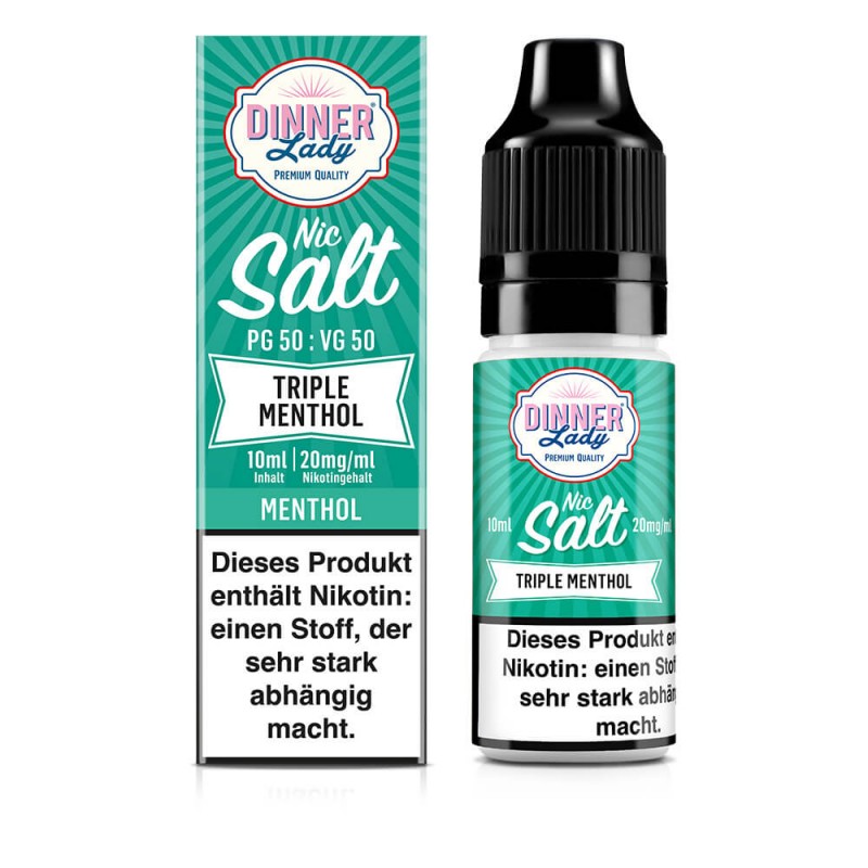 Dinner Lady Nikotinsalz Triple Menthol