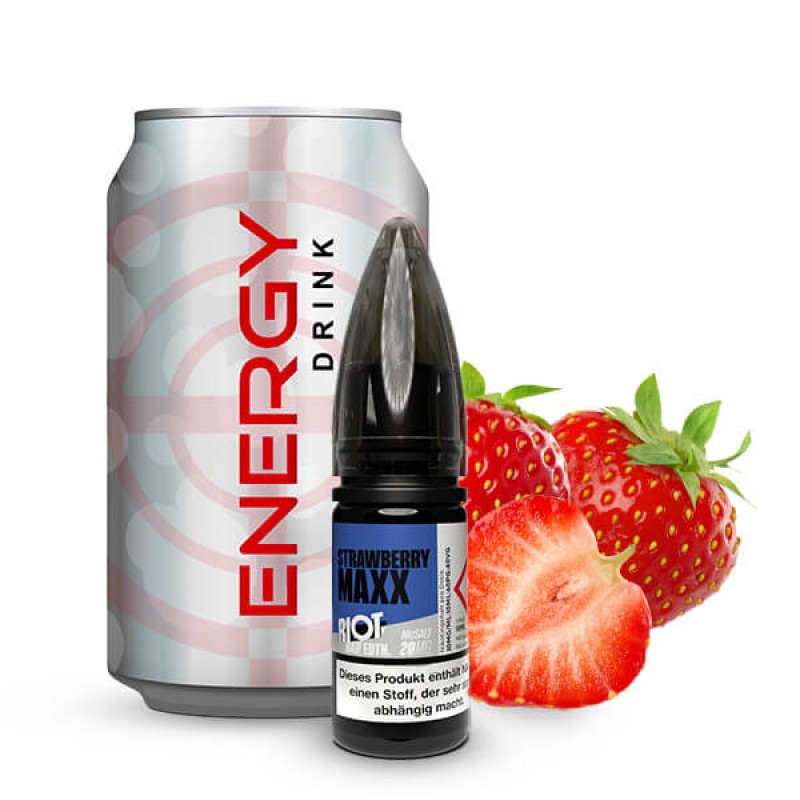 Riot Squad Bar Edition Strawberry Energy Nikotinsa...