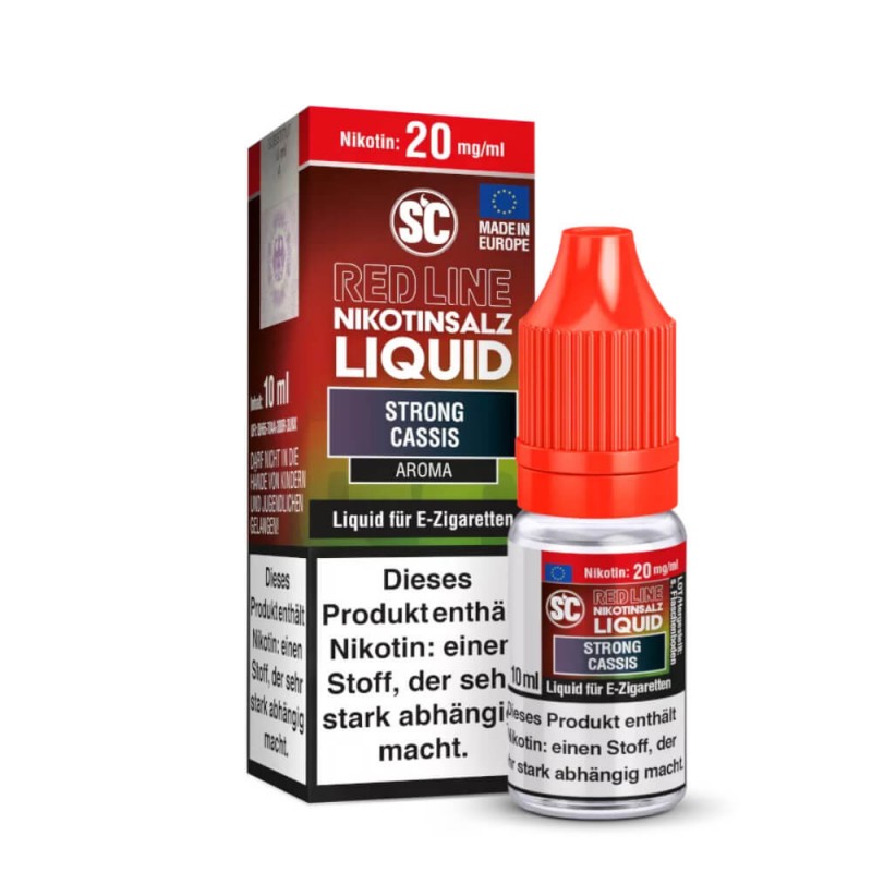 SC Red Line Strong Cassis Nikotinsalz