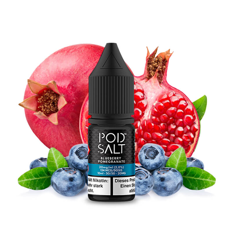 Pod Salt FUSION Professor Puff Blueberry Pomegrana...