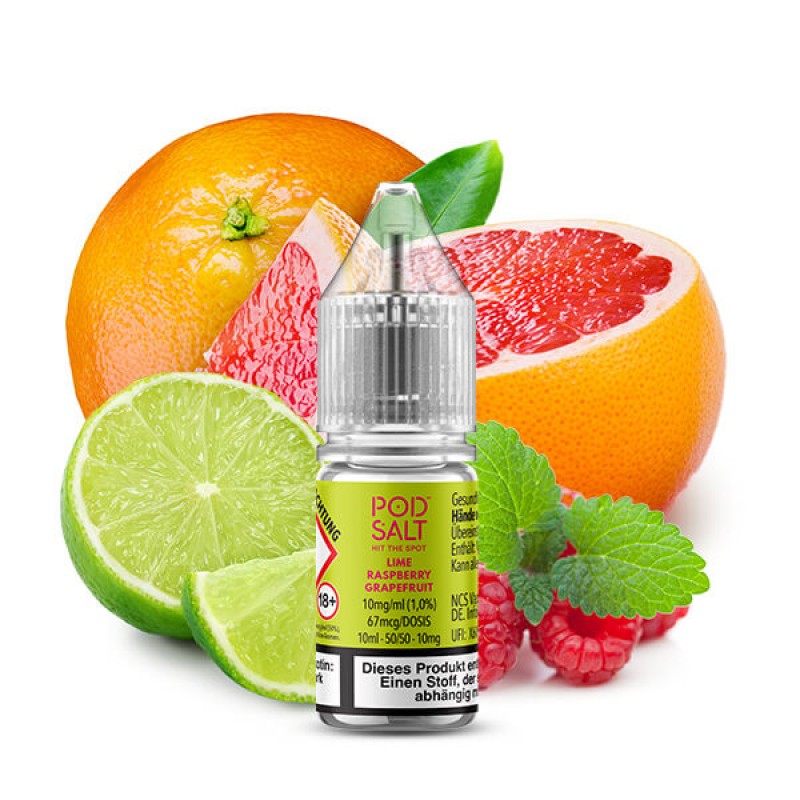 Pod Salt XTRA Lime Raspberry Grapefruit Nikotinsal...