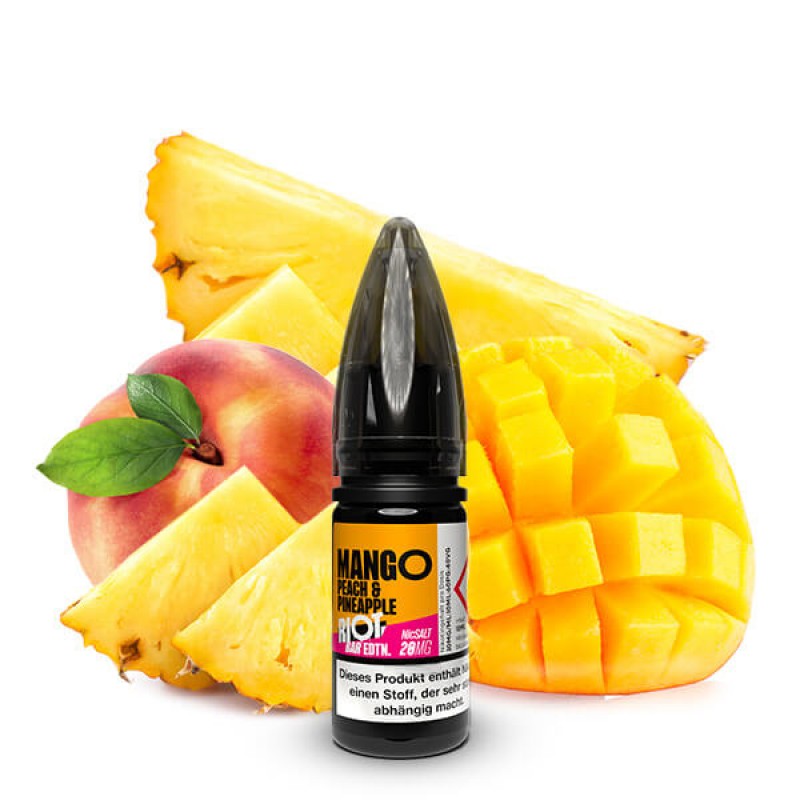 Riot Squad Bar Edition Mango Peach Pineapple Nikot...