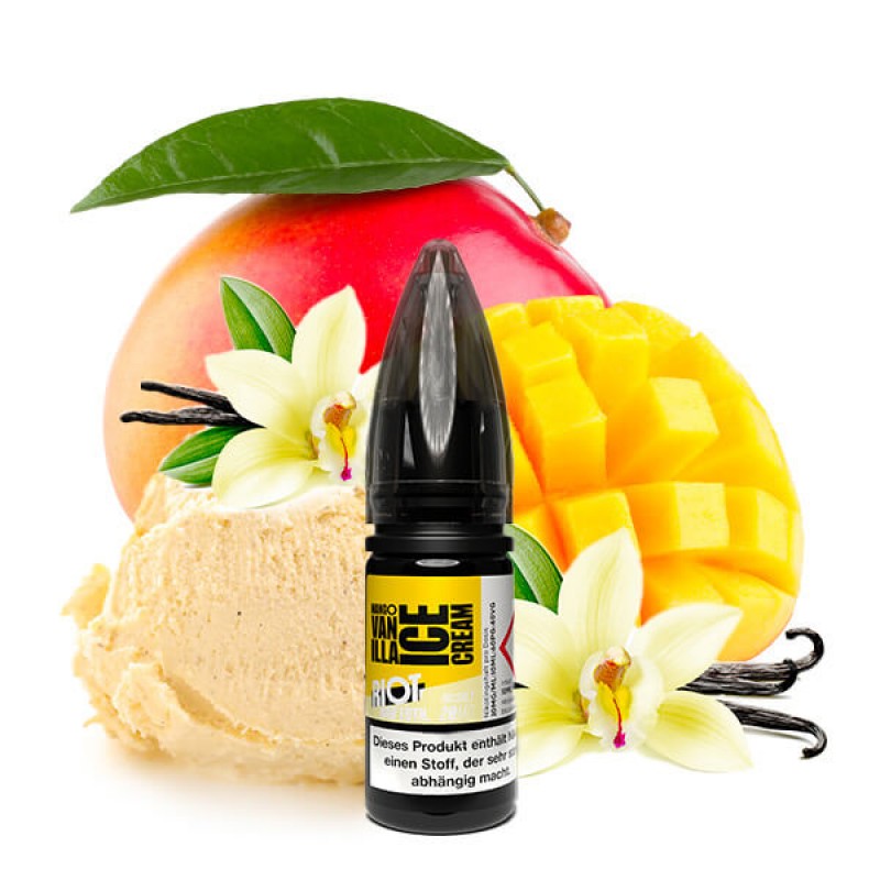 Riot Squad Bar Edition Mango Vanilla Ice Cream Nik...