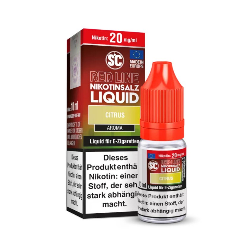 SC Red Line Citrus Nikotinsalz