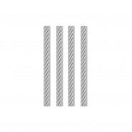 (4x) Vapefly JesterX RDTA Edelstahldocht