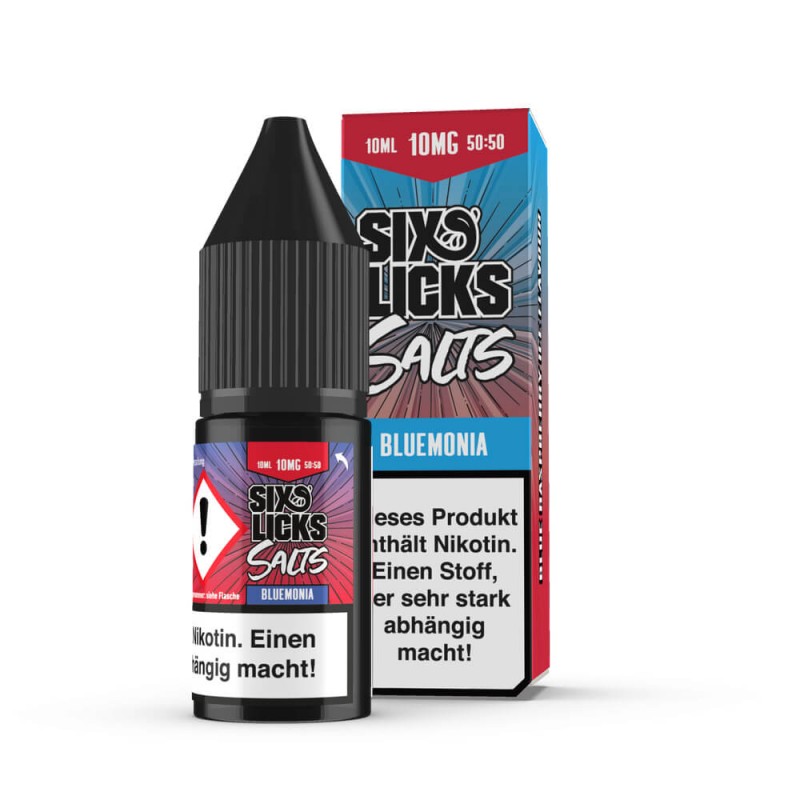 Six Licks Bluemonia Nikotinsalz