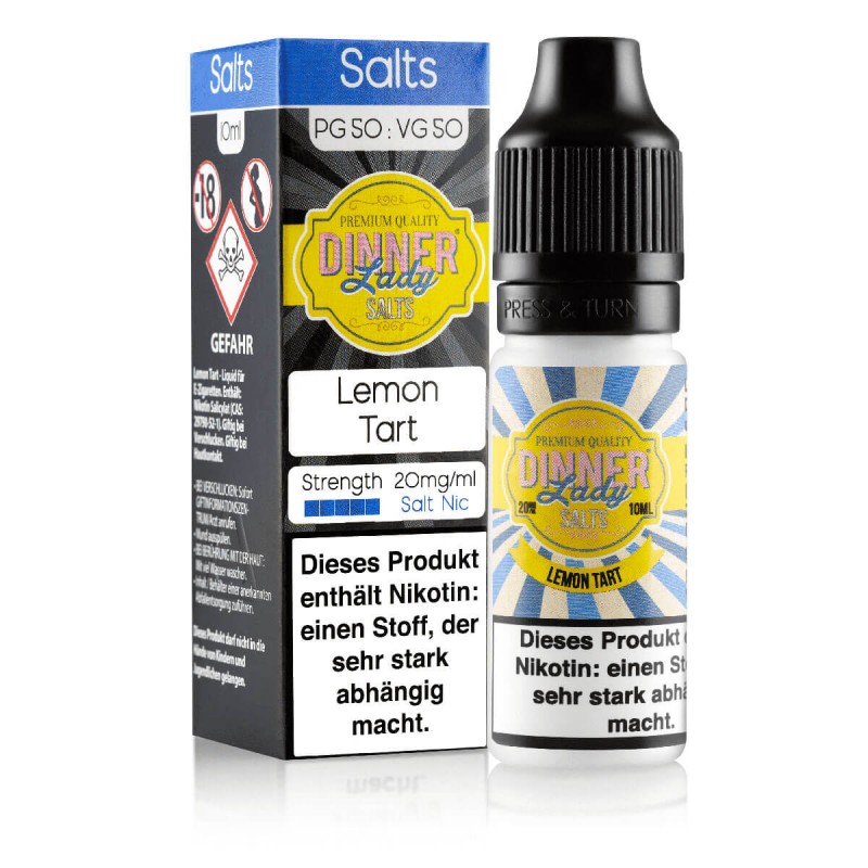 Dinner Lady Nikotinsalz Lemon Tart