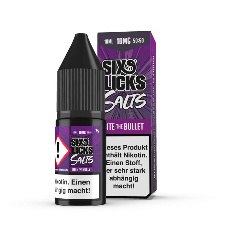 Six Licks Bite the Bullet Nikotinsalz