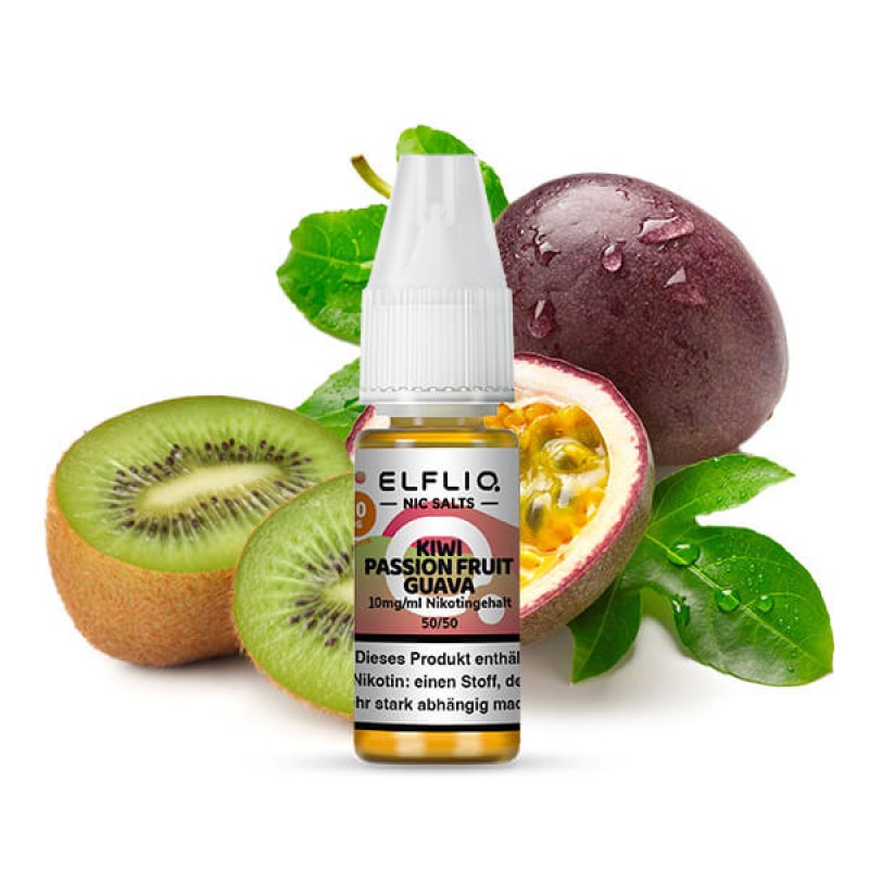 Elf Bar ELFLIQ Kiwi Passion Fruit Guava Nikotinsal...