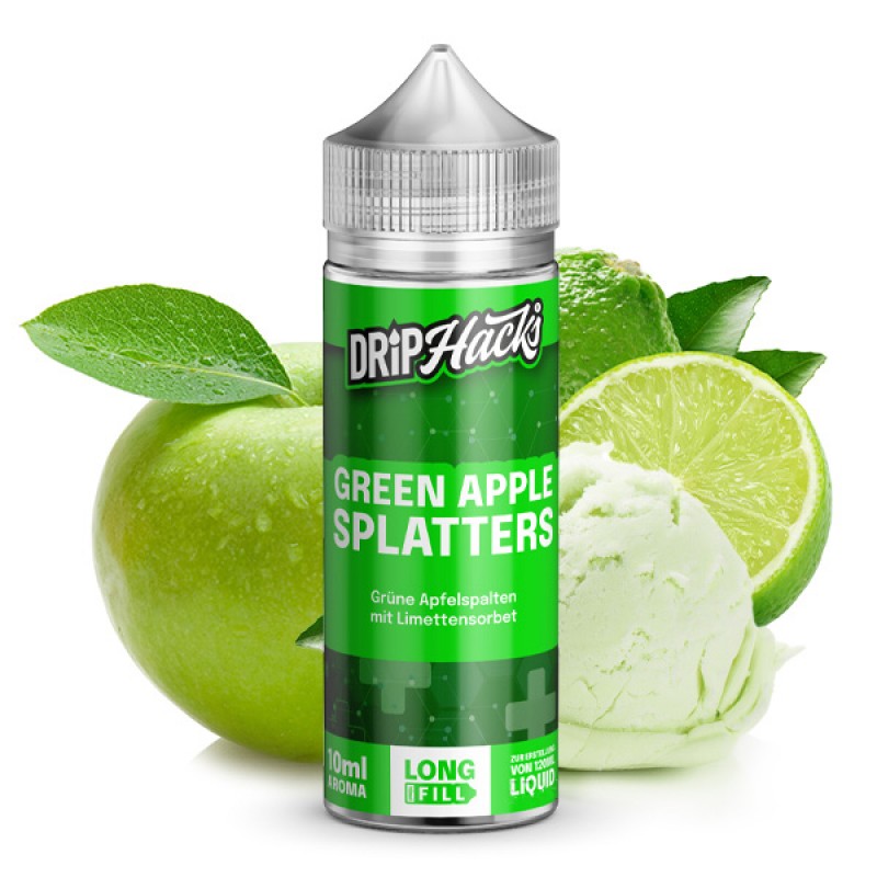 Aroma DRIP HACKS Green Apple Splatters