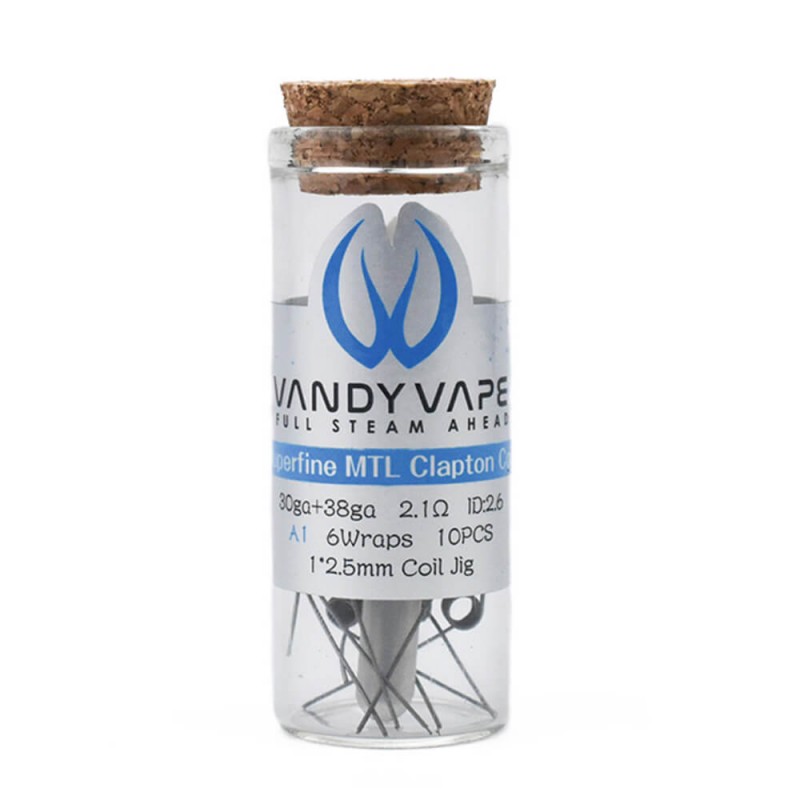 (10x) Vandy Vape Prebuilt A1 Superfine MTL Fused C...